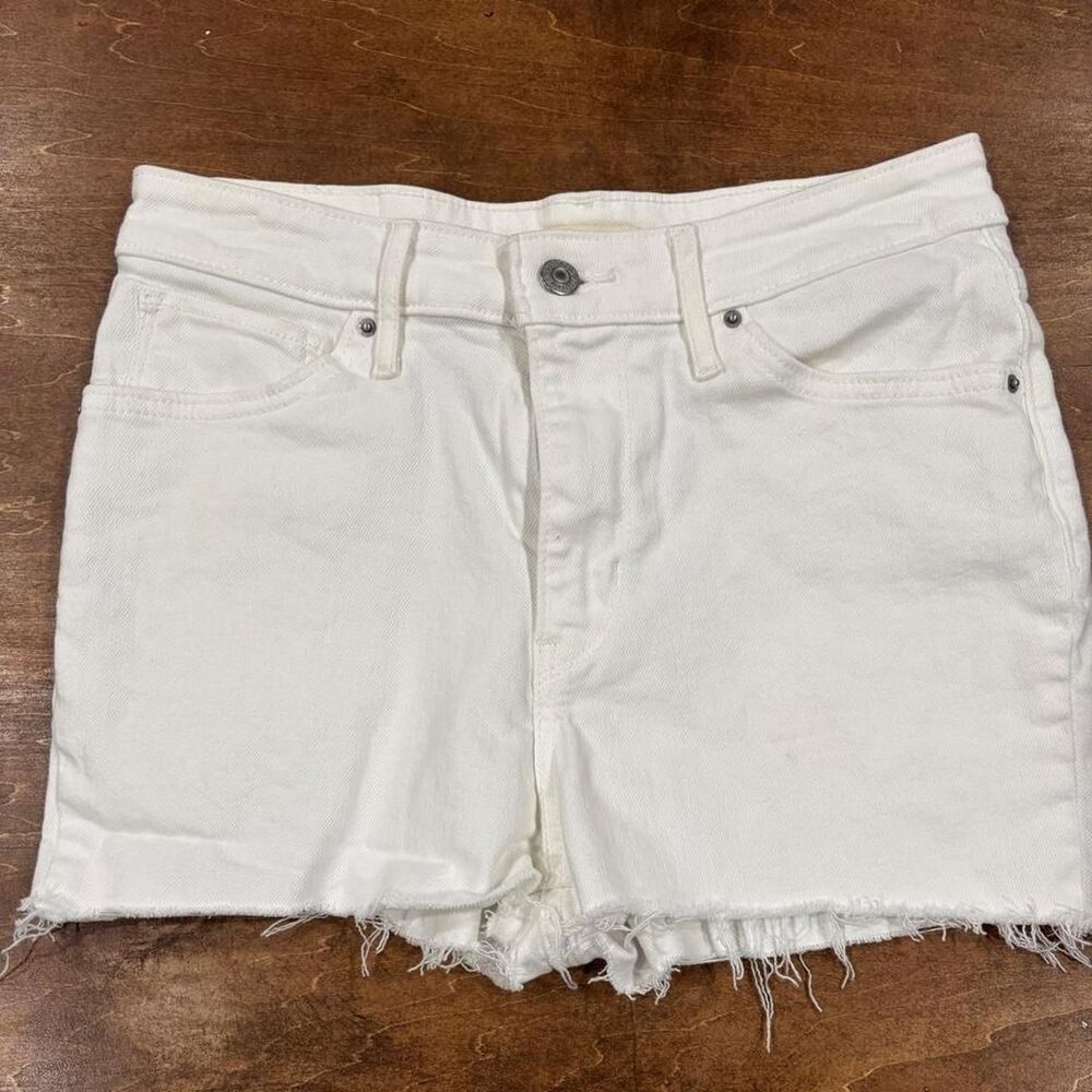 Levi-s Women's White Shorts